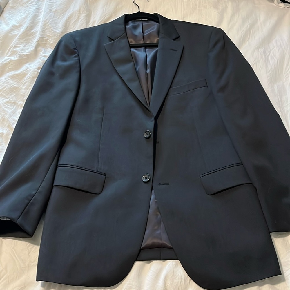 Black Pronto Uomo men’s suit set